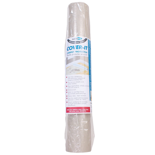 BOND IT Cover-It Carpet Protector 25m - Clear