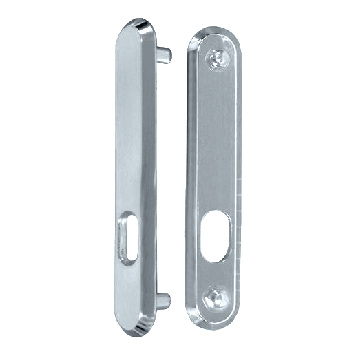 KICKSTOP 9600 188mm LockGuard Oval - Chrome Plated