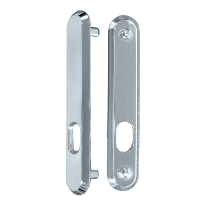 KICKSTOP 9600 188mm LockGuard Oval - Chrome Plated