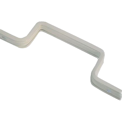 KICKSTOP 9611 16mm London Door Bar 9611 - White