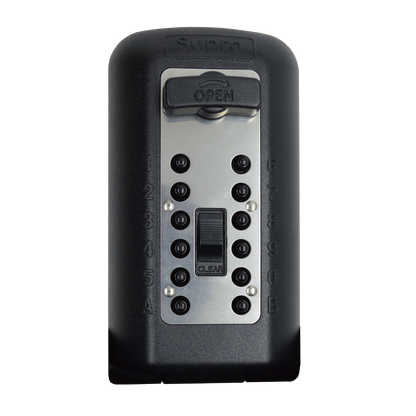 SUPRA KIDDE P500 Key Safe With Cover Without Alarm Sensor - Black