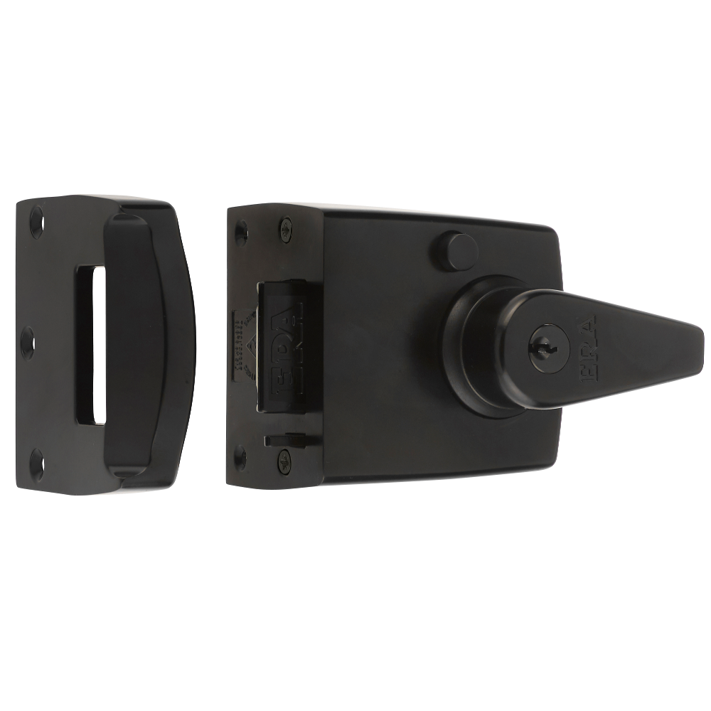 ERA 1830 & 1930 Auto Deadlocking Nightlatch 40mm BL - Black