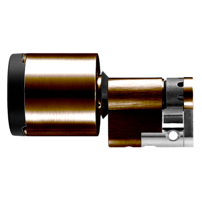 EVVA AirKey Euro Half Proximity Cylinder Sizes 31mm to 92mm - Patina Brown (Bronze)