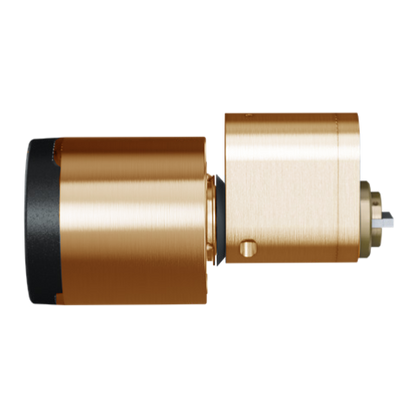 EVVA AirKey Scandinavian Proximity Security Cylinder SKA External - Polished Brass