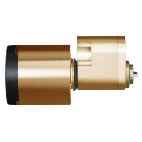 EVVA AirKey Scandinavian Proximity Security Cylinder SKI Internal - Polished Brass