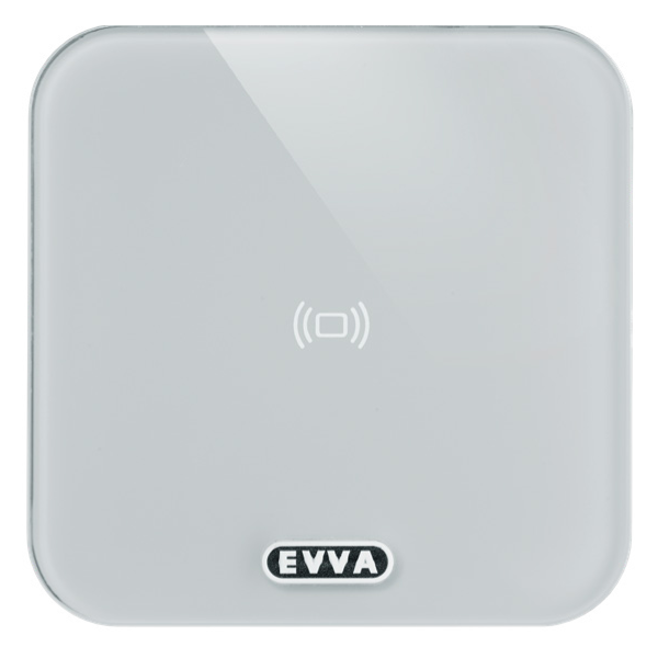 EVVA AirKey Proximity Wall Reader Flush - Silver