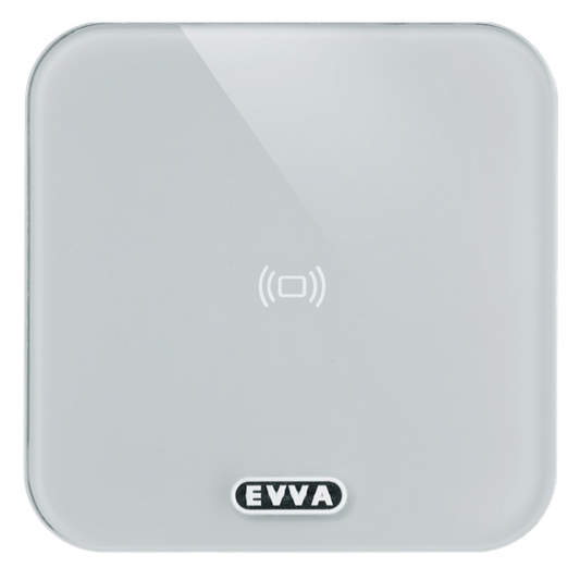 EVVA AirKey Proximity Wall Reader Flush - Silver