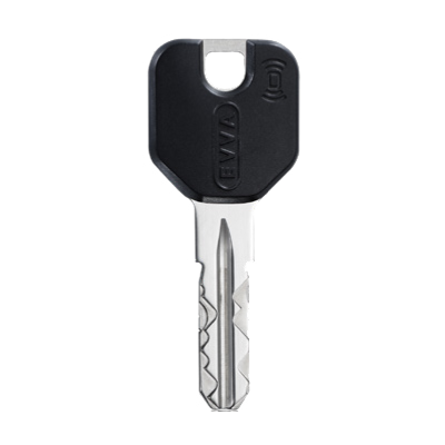 EVVA AirKey Combi Proximity Fob & Key To Suit EPS & ICS Black