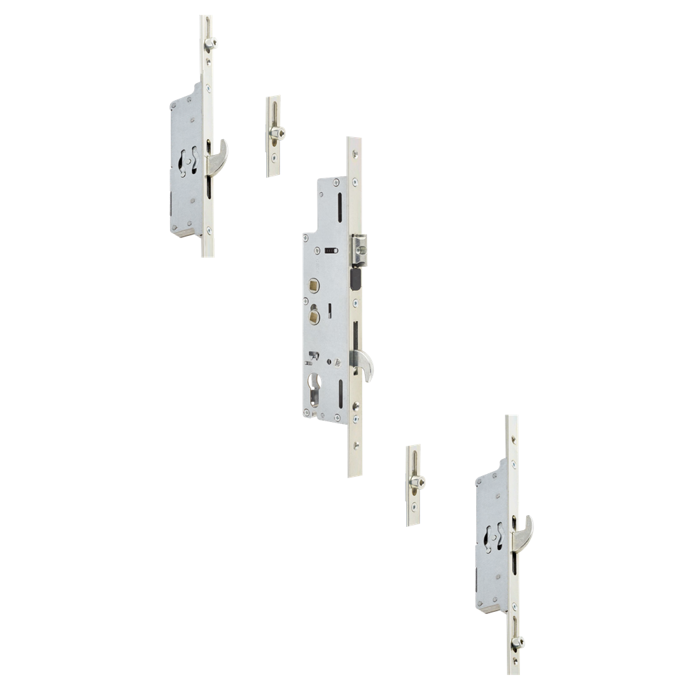 INGENIOUS 1011 Lever Operated Latch & Hookbolt - 2 Hook 4 Roller 35/92-62