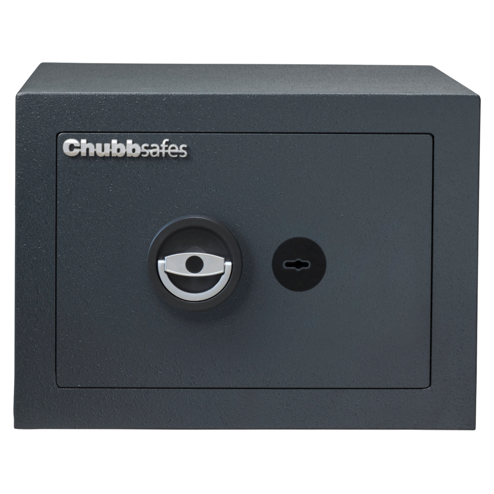 CHUBBSAFES Zeta Grade 1 Certified Safe 10,000 Rated 25K 26 Litres 59Kg - Dark Grey