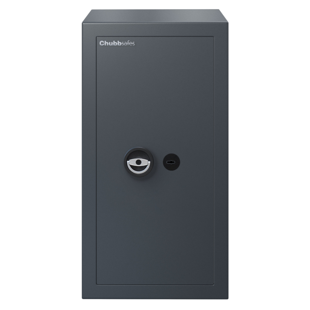 CHUBBSAFES Zeta Grade 1 Certified Safe 10,000 Rated 80K 82 Litres 117Kg - Dark Grey