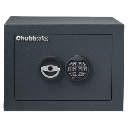 CHUBBSAFES Zeta Grade 1 Certified Safe 10,000 Rated 25E 26 Litres 59Kg - Dark Grey