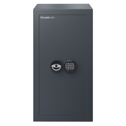 CHUBBSAFES Zeta Grade 1 Certified Safe 10,000 Rated 80E 82 Litres 117Kg - Dark Grey