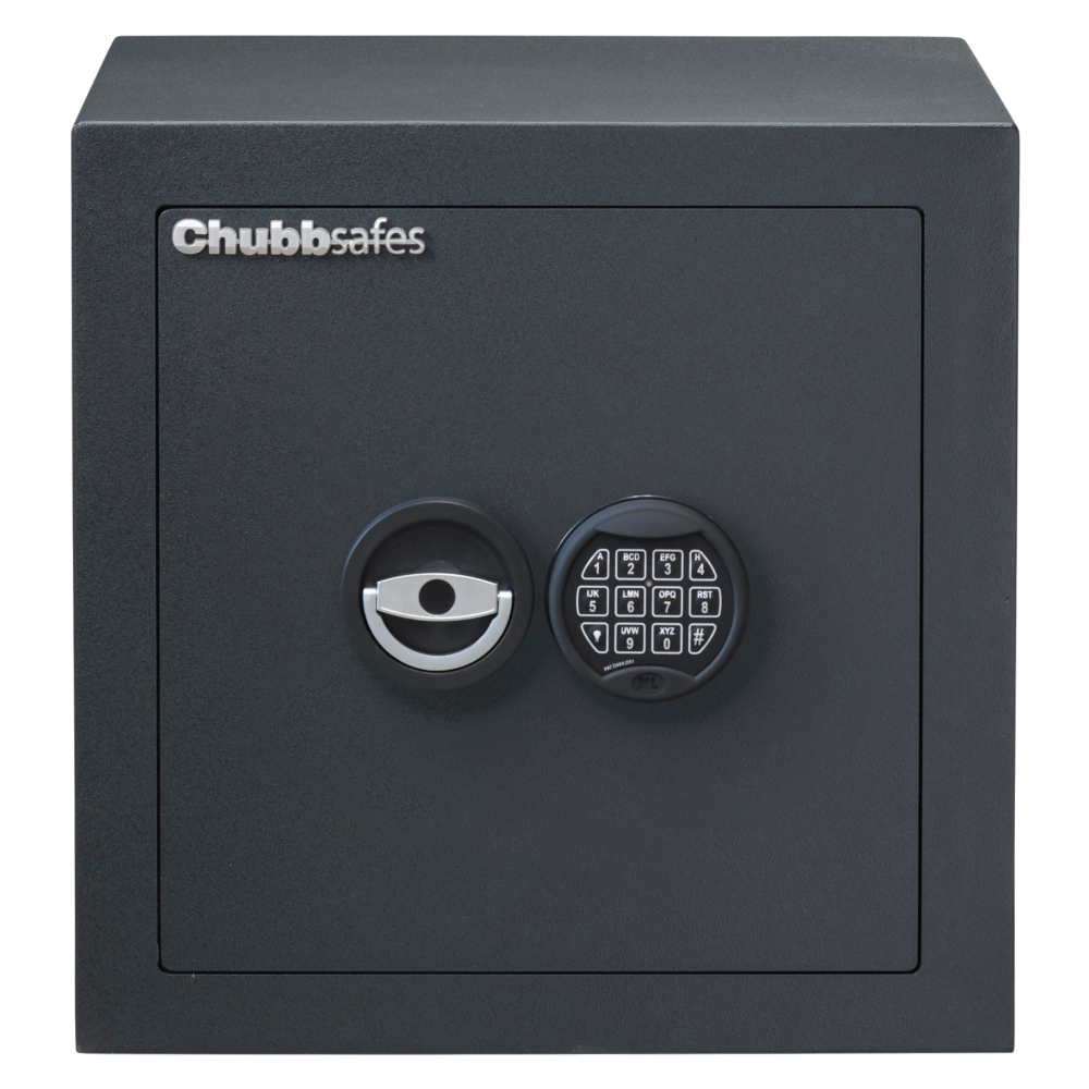 CHUBBSAFES Zeta Grade 0 Certified Safe 6,000 Rated 40E 39 Litres 67Kg - Dark Grey