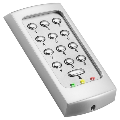 PAXTON KP75 Metal MIFARE Proximity Keypad For Use With Net2 Controllers 375-130 - Silver