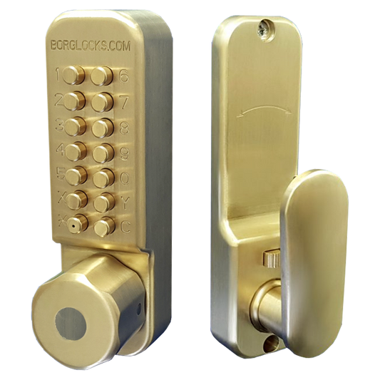 BORG LOCKS BL2700 ECP Retrofit Cu-Shield ECP Antimicrobial Digital Lock Cover BL2700 ECP RETROFIT - Copper