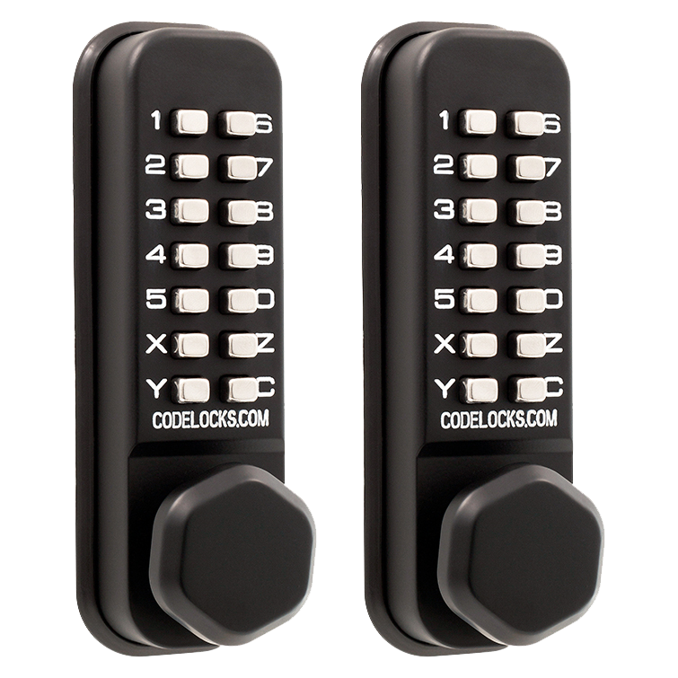 CL0290 Back To Back Marine By Codelocks Digital Lock Black