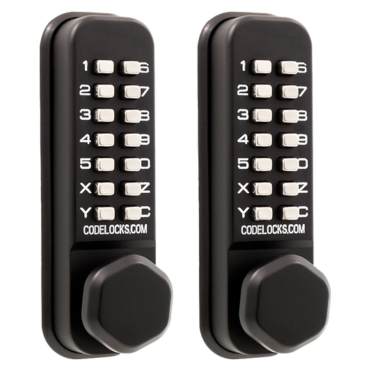 CL0290 Back To Back Marine By Codelocks Digital Lock Black