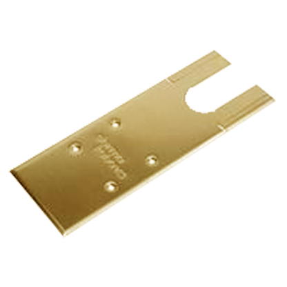 DORMAKABA Cover Plate To Suit BTS75R Satin Brass