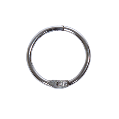 TUTEMANN Hinged Jailers Ring 20mm - Nickel Plated