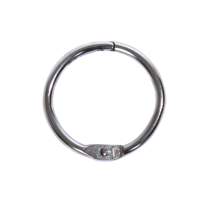 TUTEMANN Hinged Jailers Ring 32mm - Nickel Plated