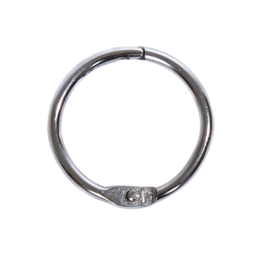 TUTEMANN Hinged Jailers Ring 40mm - Nickel Plated