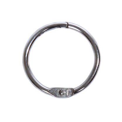 TUTEMANN Hinged Jailers Ring 40mm - Nickel Plated