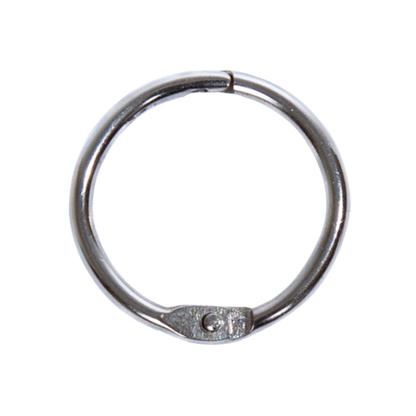 TUTEMANN Hinged Jailers Ring 44mm - Nickel Plated