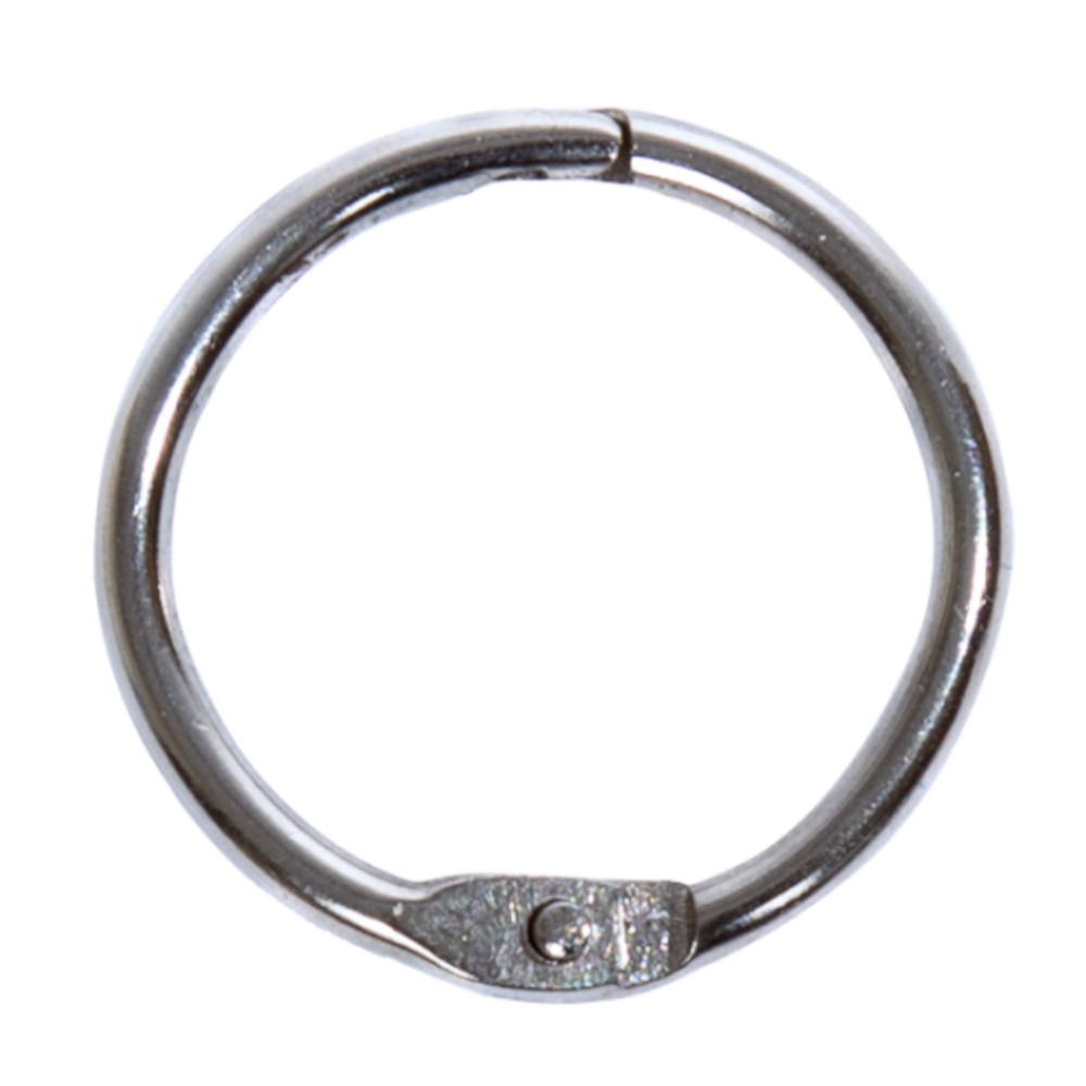 TUTEMANN Hinged Jailers Ring 80mm - Nickel Plated