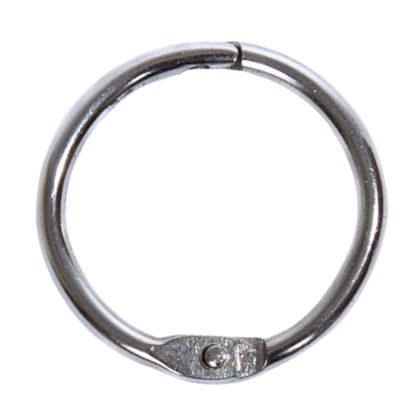 TUTEMANN Hinged Jailers Ring 80mm - Nickel Plated