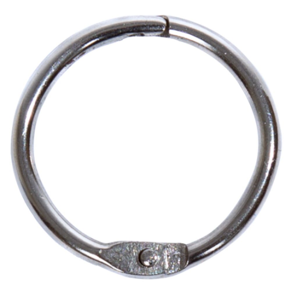 TUTEMANN Hinged Jailers Ring 90mm - Nickel Plated