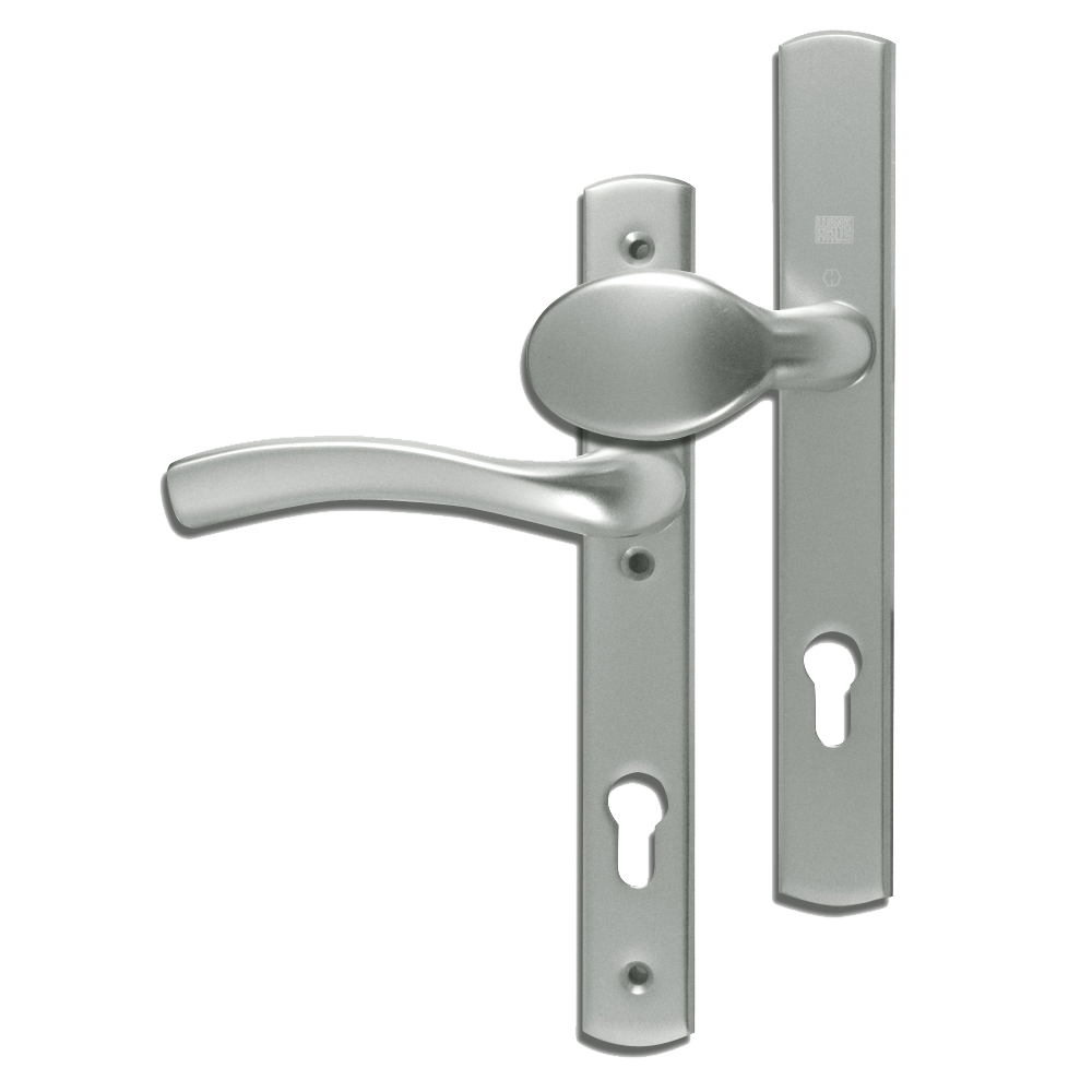 WINKHAUS Palladio XL 92 Lever/Fixed Pad UPVC Furniture Right Handed - Silver