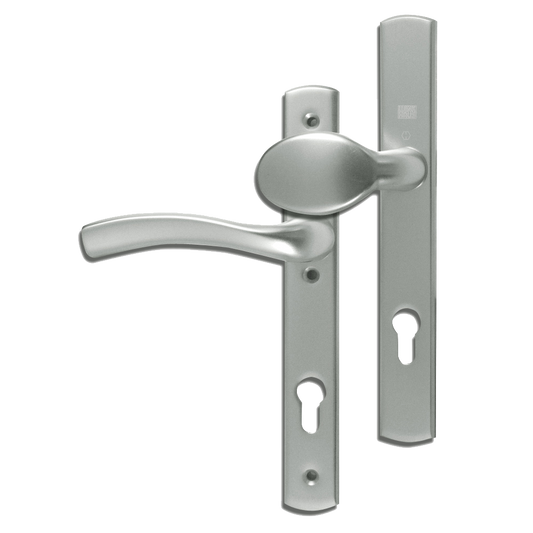 WINKHAUS Palladio XL 92 Lever/Fixed Pad UPVC Furniture Right Handed - Silver