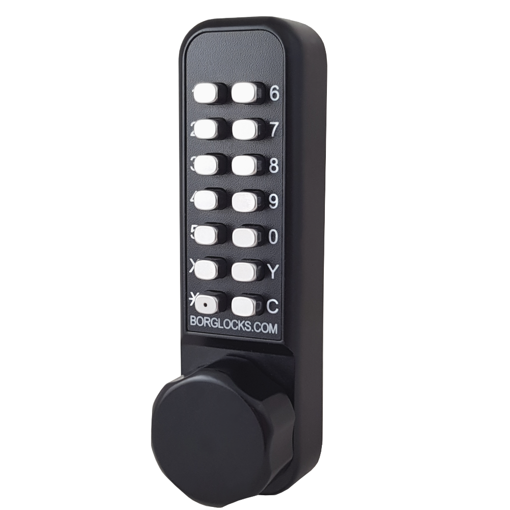 BORG LOCKS BL2625 ECP Marine Grade Double Rim Deadbolt BL2625ECP - Black (Marine Grade Pro)