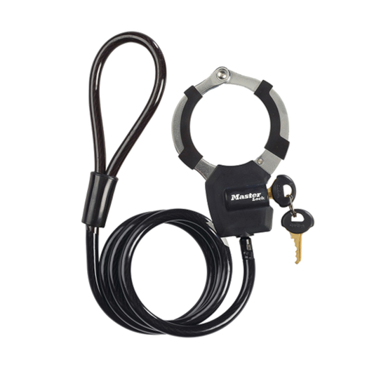 MASTER LOCK 8275EURDPRO Keyed Cable Street Cuff® Lock Black