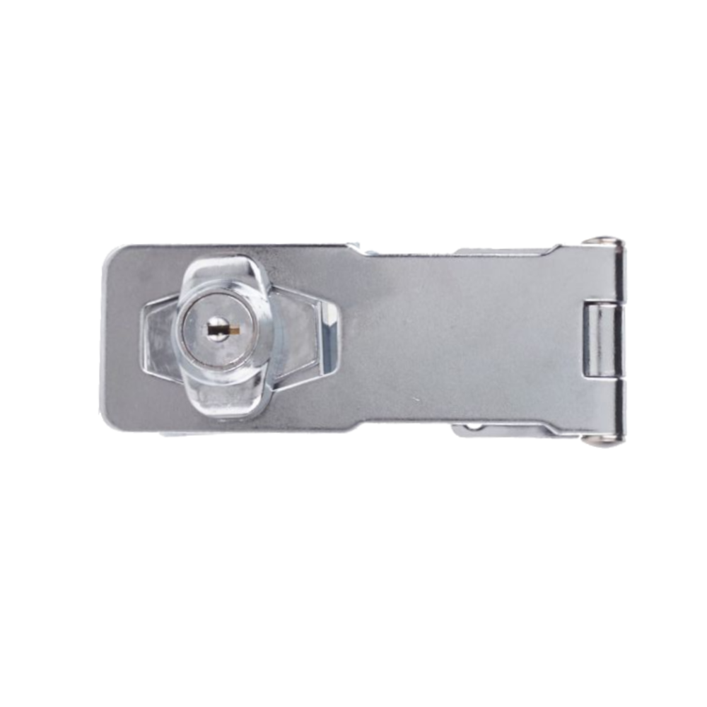 YALE Y116B Locking Hasp 115mm - Polished Chrome