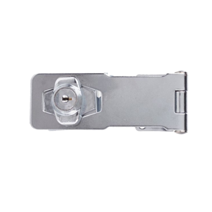 YALE Y116B Locking Hasp 115mm - Polished Chrome