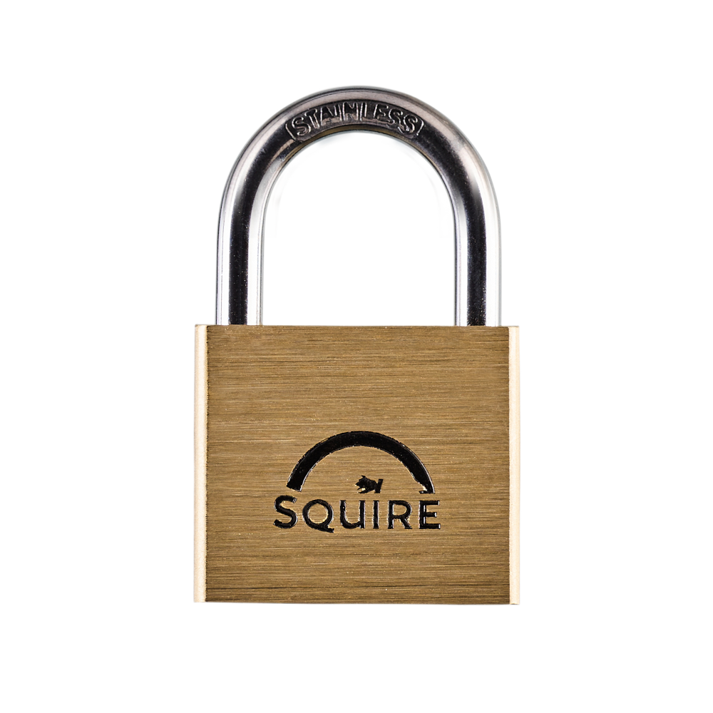 SQUIRE Lion Marine Grade Brass Open Shackle Padlock KA 40mm