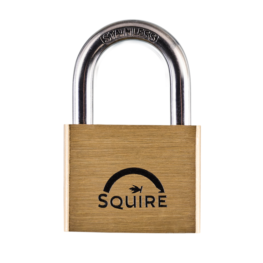 SQUIRE Lion Marine Grade Brass Open Shackle Padlock KA 50mm