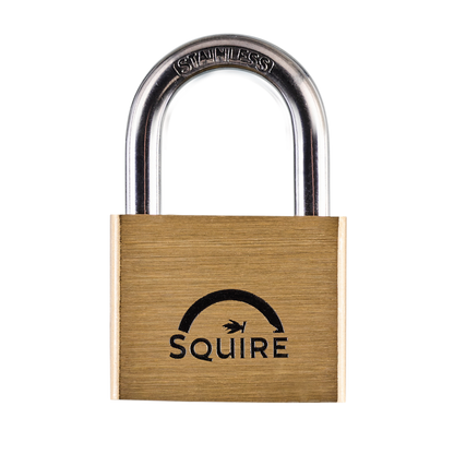 SQUIRE Lion Marine Grade Brass Open Shackle Padlock KA 50mm