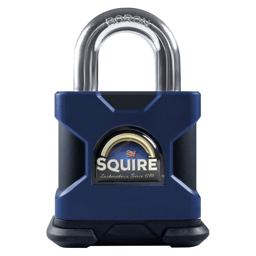 SQUIRE SS50S Stronghold Steel 6 Pin Open Shackle Padlock Keyed To Differ