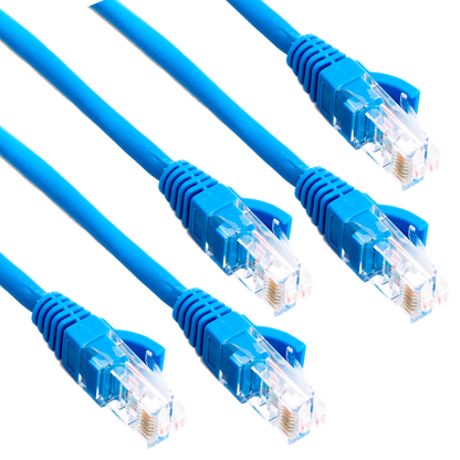 HAYDON MARKETING RJ45 CAT5e Patch Lead 5 Pack 3m - Blue