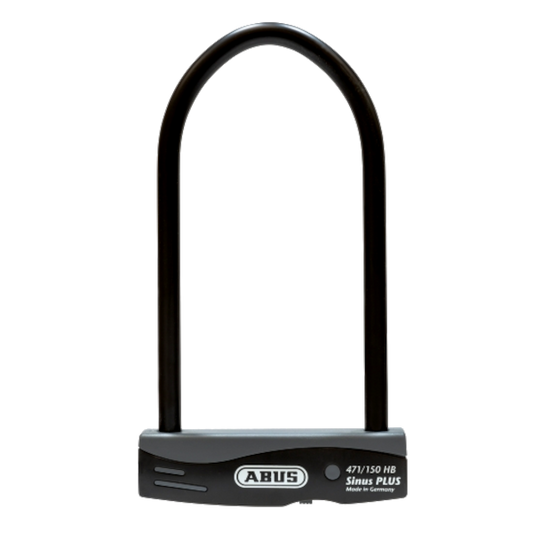 Abus SINUS PLUS 471 D Lock 230mm Shackle - Black