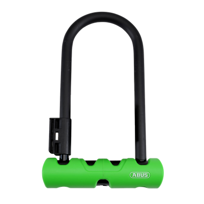 Abus Ultra Mini 410 D Lock 180mm Shackle - Green