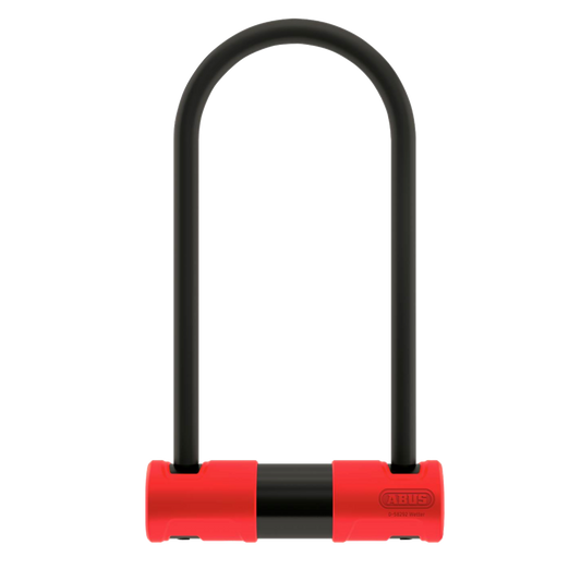 Abus Alarm 440A - D Lock 230mm Shackle - Red