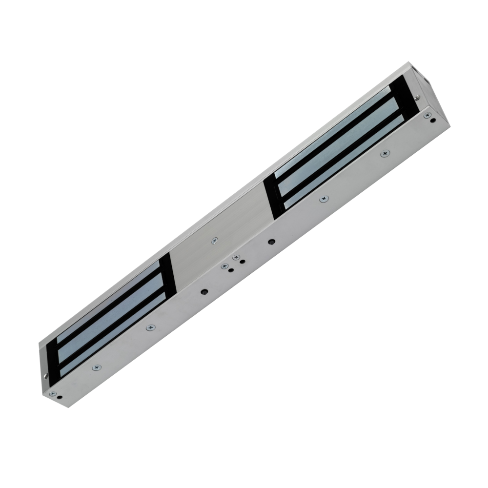 ICS U-Series 12/24VDC Standard Double Magnet U10040 Monitored - Satin Anodised Aluminium