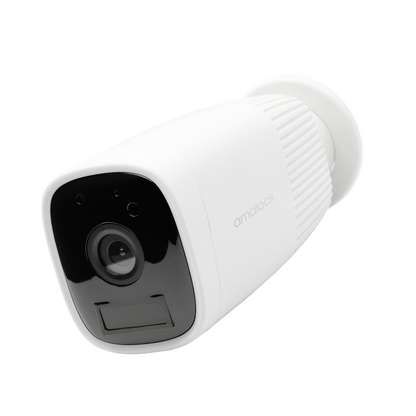 Amalock CAM400 Wireless Wi-Fi Video Camera White