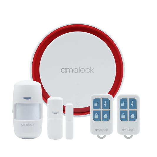 Amalock ALM1000 Wireless Wi-Fi & GSM Alarm Kit 110DB