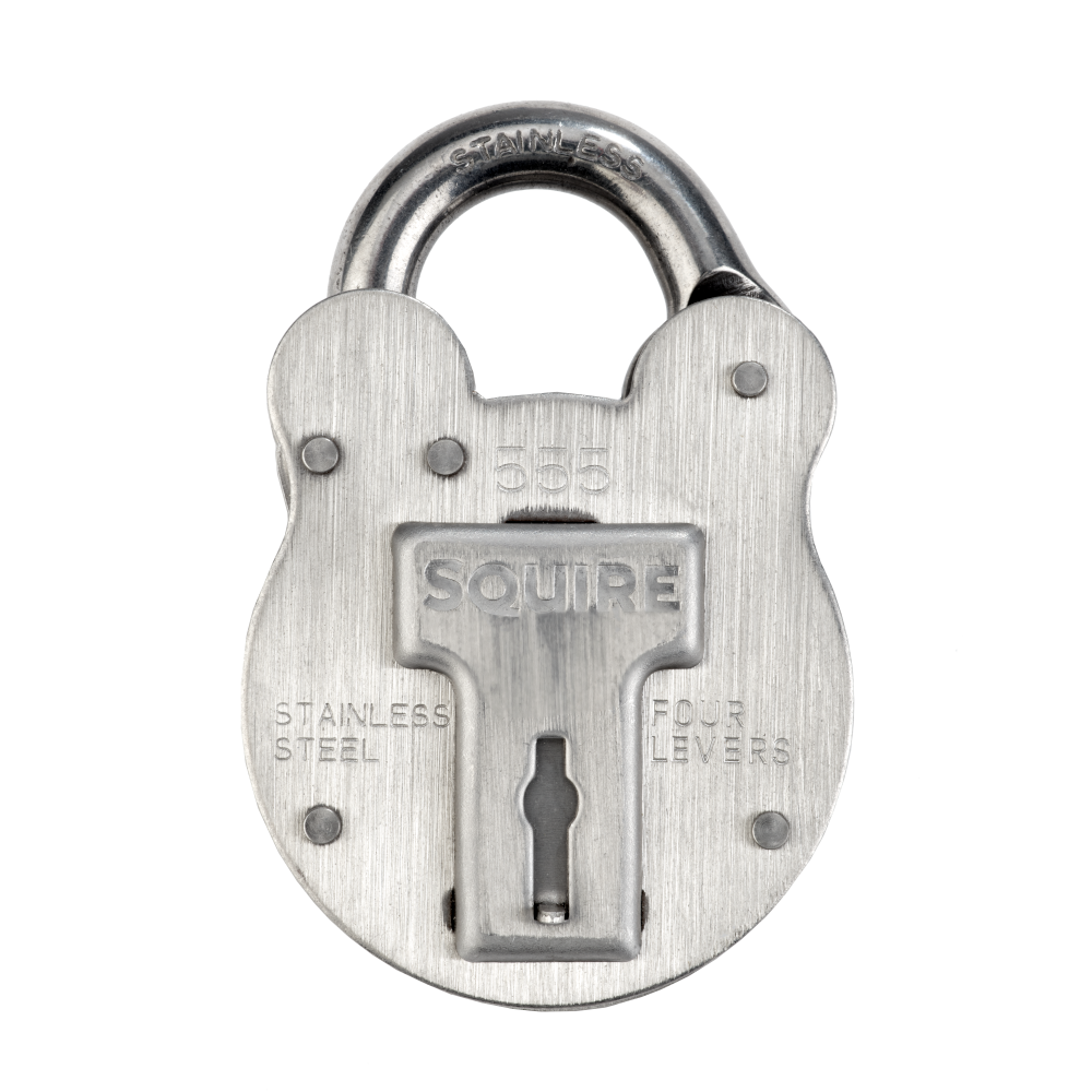 SQUIRE 555 Stainless Steel Old English Marine Padlock 50mm Keyed Alike PEF1