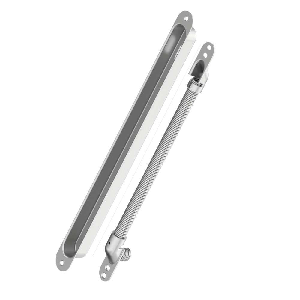 DORMAKABA Concealed Door Loop 260 Maximum Opening Angle 110 Degrees 15811000 - Stainless Steel